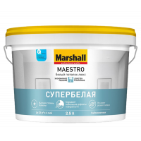 Marshall / Маршал Белый Потолок Люкс краска для потолка