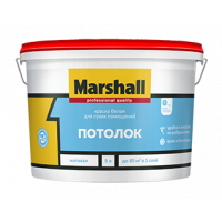 Marshall / Маршал Потолок матовая водно дисперсионная акриловая краска для потолков