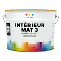Vincent Interieur Mat 3 / Винсент Интериор Мат 3 матовая краска для стен и потолков