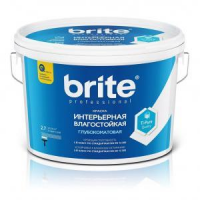 Brite Professional Ti Pure Quality / Брайт профессиональная моющаяся влагостойкая краска для стен и