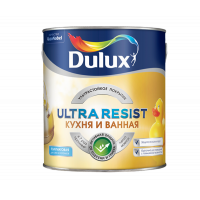 Dulux Ultra Resist / Дулюкс Кухня и ванная ультрастойкая краска для влажных помещений полуматовая