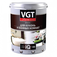 ВГТ / VGT IQ PREMIUM 130 краска для кухни и ванной влагостойкая