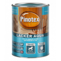Pinotex Lacker Aqua 70 / Пинотекс Аква Лак на водной основе для стен и мебели глянцевый