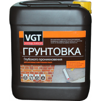 ВГТ / VGT ВДАК 0301 глубокопроникающий акриловый грунт для наружных и внутренних работ