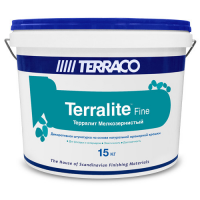 Terraco / Террако Терралит мелкозернистая штукатурка на основе мраморной крошки