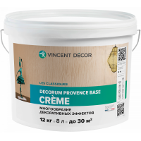 Vincent Decor Provence base Creme / Декорум Прованс база Крем декоративное покрытие