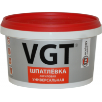 ВГТ / VGT шпаклевка универсальная  для внутренних и наружних работ