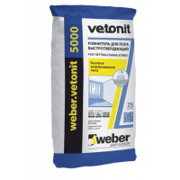 Weber.vetonit 5000 / Вебер Ветонит 5000 наливной пол, быстротвердеющий
