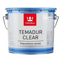 Tikkurila Temadur Clear / Тиккурила Темадур Клиэ лак полиуретановый двухкомпонентный для металла