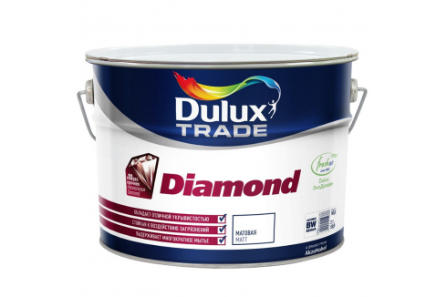 Dulux Diamond Matt / Дулюкс Даймонд Мат матовая краска износостойкая ...