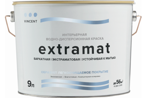 Vincent Extramat / Винсент Экстрамат бархатная краска интерьерная