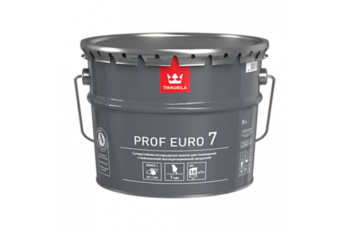 Tikkurila Prof Euro 7 / Тиккурила Проф Евро суперстойкая интерьерная краска
