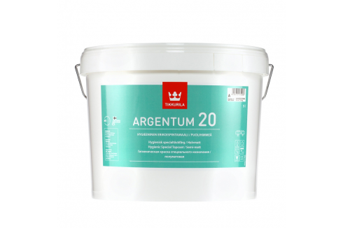 Tikkurila Argentum 20 / Тиккурила Аргентум антимикробная водоразбавляемая краска