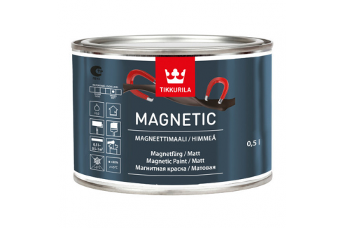 Tikkurila Magnetic / Тиккурила Магнетик краска для придания поверхности магнитного эффекта