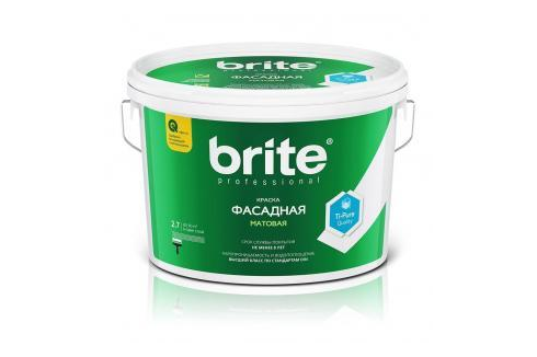 Brite Professional Ti Pure Quality / Брайт профессиональная краска для минеральных фасадов
