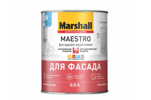 Marshall Maestro / Маршал Маэстро Фасадная акриловая краска