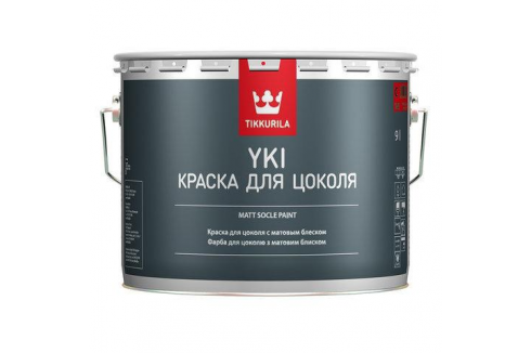 Tikkurila Yki / Тиккурила Юки щелочностойкая краска для цоколя