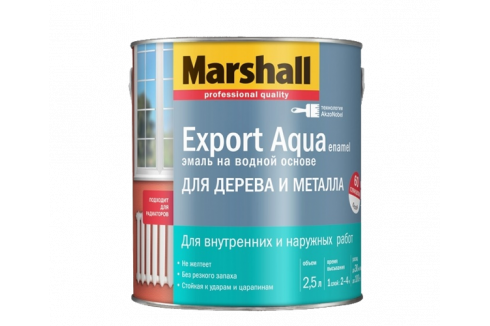 Marshall Export Aqua Enamel / Маршал Экспорт Аква универсальная эмаль на водной основе