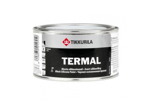 Tikkurila Термаль / Termal краска термостойкая, черная