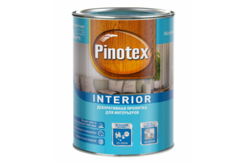 Pinotex Interior / Пинотекс Интериор декоративная пропитка для дерева на водной основе