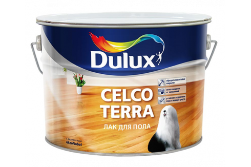 Dulux Celco Terra 45 / Дулюкс Селко Терра 45 лак для паркета полуглянцевый