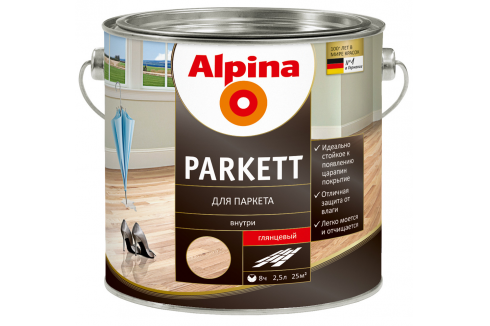 Alpina Parkett / Альпина Паркетлак паркетный глянцевый