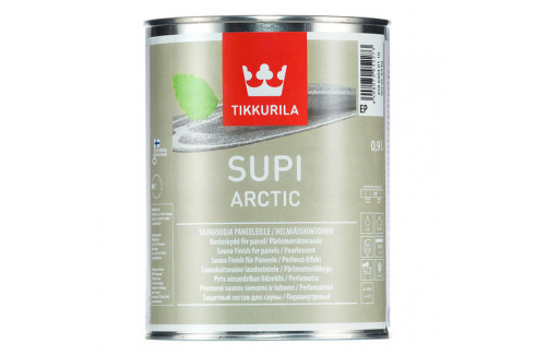 Tikkurila Supi Arctic / Тиккурила Супи Арктик перламутровый защитный состав для бань