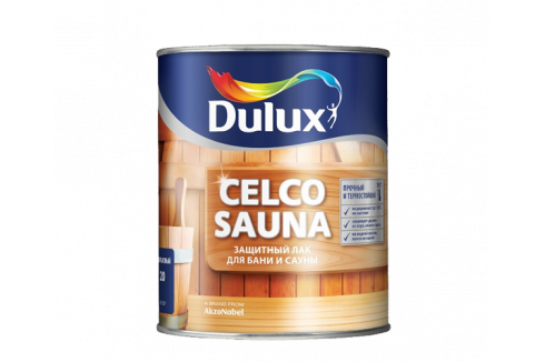 Dulux Celco Sauna / Дулюкс Селко Сауна лак для сауны и камня