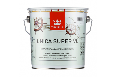 Tikkurila Unica Super / Тиккурила Уника Супер яхтный лак глянцевый