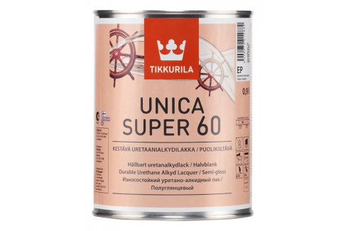 Tikkurila Unica Super / Тиккурила Уника Супер яхтный лак полуглянцевый