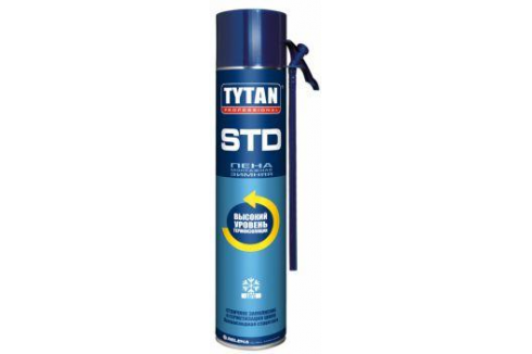 Tytan Professional STD ERGO / Титан пена монтажная с новым аппликатором эрго