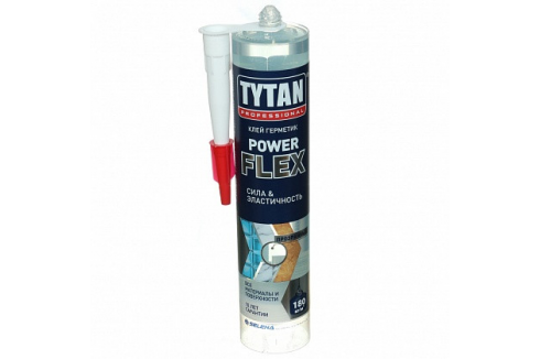 Tytan Professional Power  Flex / Титан повер Флекс клей герметик полимерный