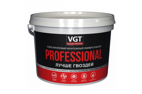 VGT Profesional / ВГТ Клей монтажный акриловый универсальный