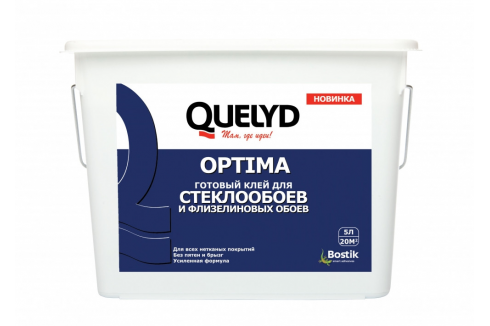 Quelyd Optima / Килид Оптима готовый клей для стеклообоев