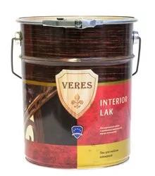 ВЕРЕС ЛАК ИНТЕРЬЕРНЫЙ ГЛЯНЦЕВЫЙ 10 Л (1) "VERES"