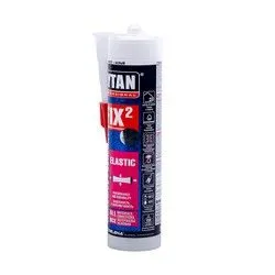 КЛЕЙ-ГЕРМЕТИК "FIX² ELASTIC" БЕЛЫЙ 290 МЛ (12) "TYTAN PROFESSIONAL"