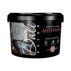ШТУКАТУРКА ДЕКОР. "DALI-DECOR"  "АНТИЧНАЯ" 15 КГ (1) "РОГНЕДА"