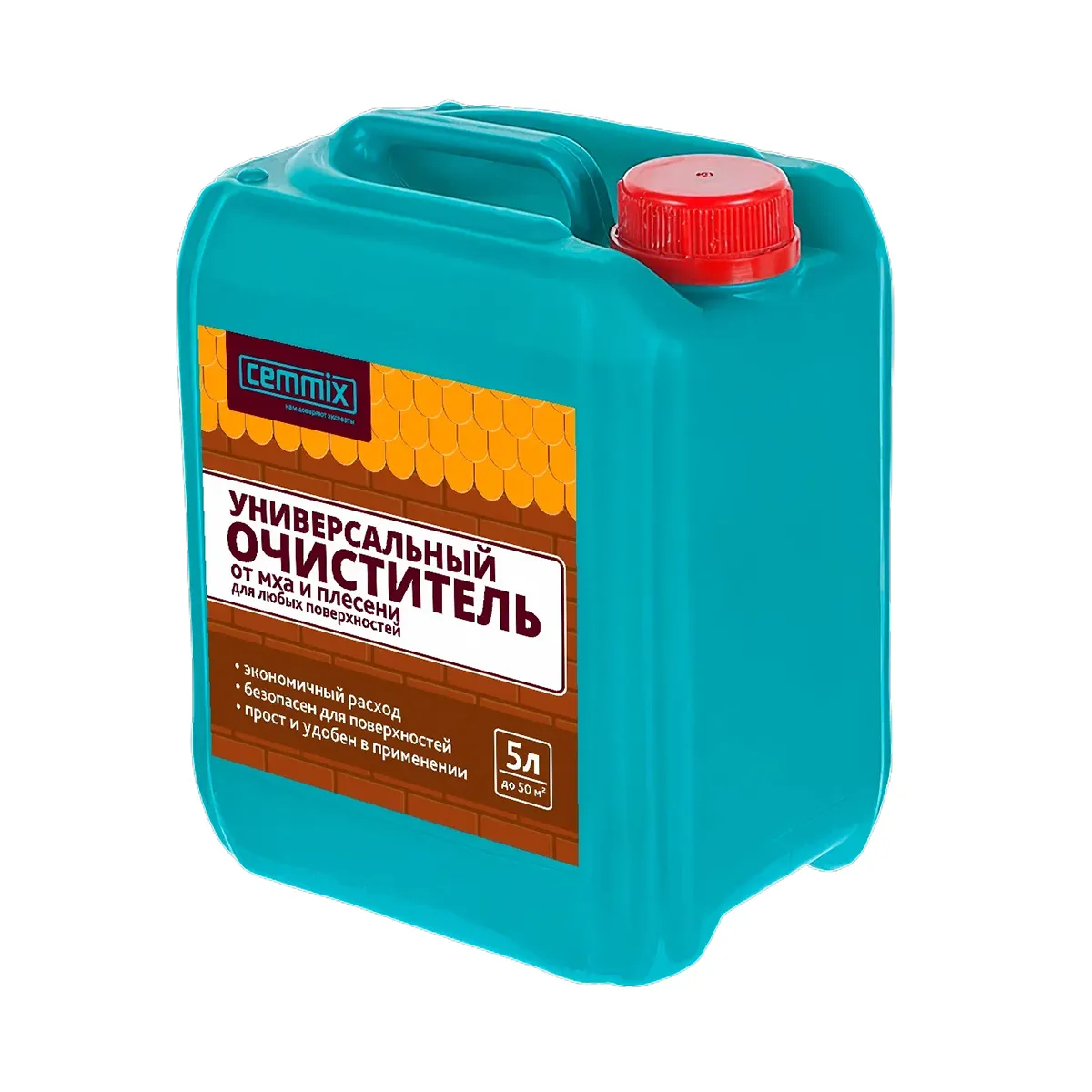 ОЧИСТИТЕЛЬ ОТ МХА И ПЛЕСЕНИ УНИВЕРС. "UNIVERSAL CLEANER" 5 Л (1) "CEMMIX"