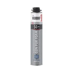ПЕНА МОНТАЖНАЯ "KUDO PROFF 50+" ПРОФИ 1000 МЛ/870 Г ЗИМНЯЯ (ARKTIKA -18°C) (1/12)
