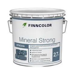МИНЕРАЛ СТРОНГ  2,7 Л (1) КРАСКА ФАСАДНАЯ "FINNCOLOR"