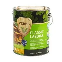 ВЕРЕС КЛАССИК ЛАЗУРА № 2 СОСНА  2,7 Л (1/4) "VERES"
