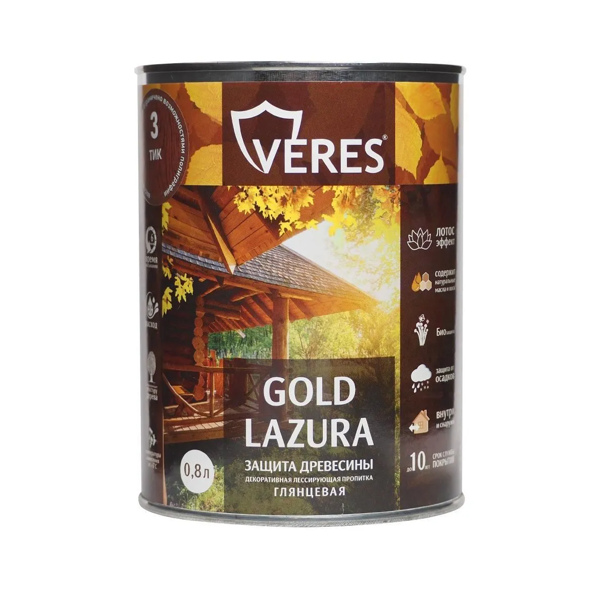 ВЕРЕС GOLD № 3 ТИК  0,8 Л (1/14) "VERES" VG-07