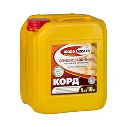 КОРД ОГНЕБИОЗАЩИТНЫЙ СОСТАВ "WOODMASTER" 5 КГ (1) "РОГНЕДА"