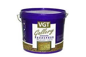 ШТУКАТУРКА "РОЛЛЕРНАЯ" МЕЛКОЗЕРНИСТ.  9 КГ (1) "VGT GALLERY"