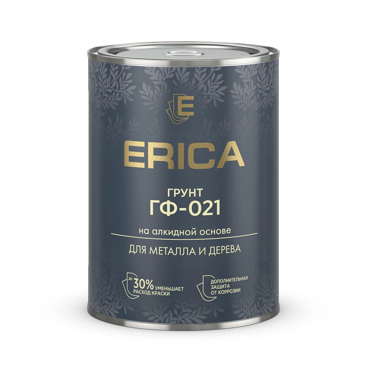 ГРУНТ ГФ-021 "ERICA" ЧЕРНЫЙ 0,8 КГ (14)