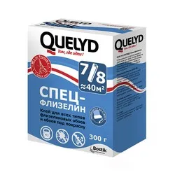КЛЕЙ "QUELYD" ФЛИЗЕЛИНОВЫЙ 300 Г (30)