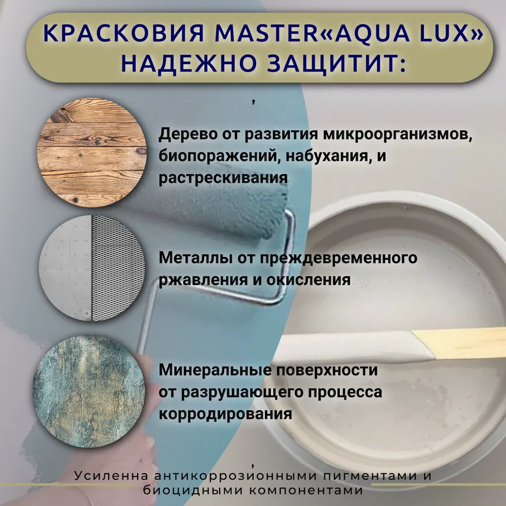 Красковия MASTER «AQUA LUX» (универсальная краска на водной основе)