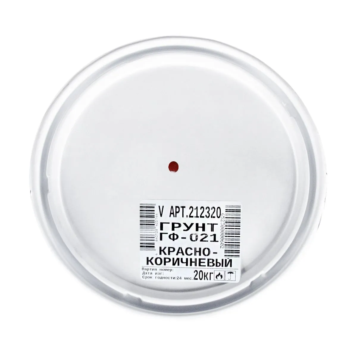 ГРУНТ ГФ-021 КРАСНО-КОРИЧНЕВЫЙ 20 КГ (1) "V"