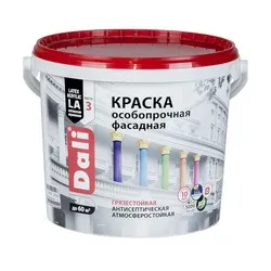 КРАСКА "DALI" ФАСАДНАЯ ОСОБОПРОЧНАЯ БАЗА С  5 Л (1) "РОГНЕДА"