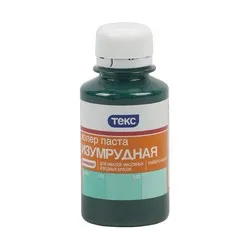 ПАСТА КОЛЕР. УНИВЕРС. № 05  ИЗУМРУДНАЯ  0,1 Л (1/30) ТЕКС